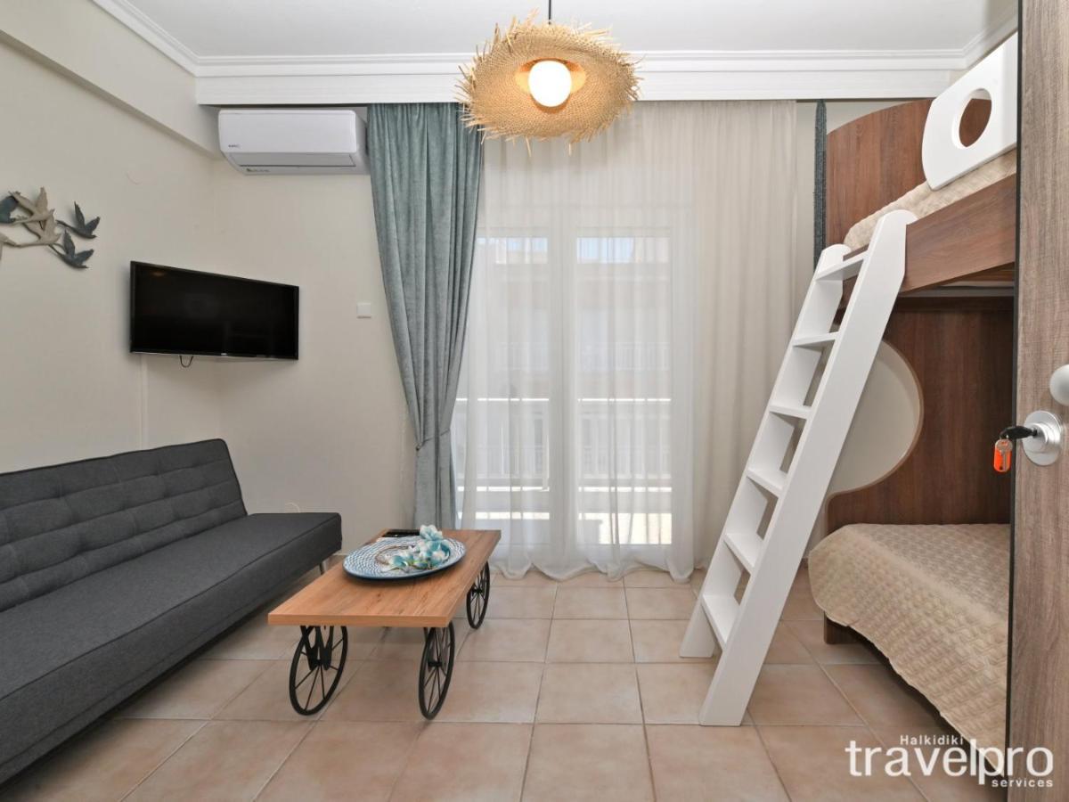 Marianthi Apartment By Rentalspro Services - Nea Moudania Halkidiki Exteriér fotografie