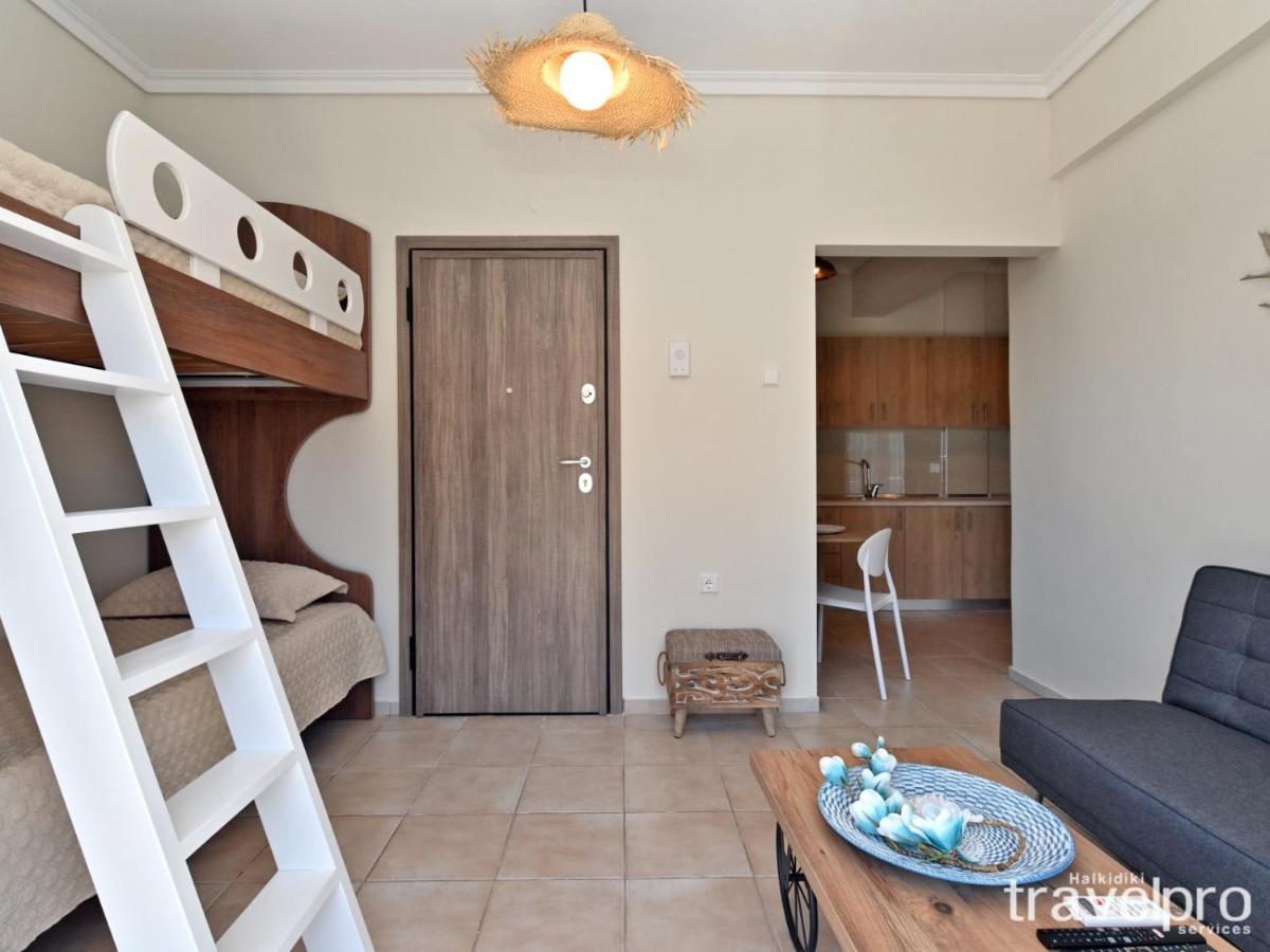 Marianthi Apartment By Rentalspro Services - Nea Moudania Halkidiki Exteriér fotografie
