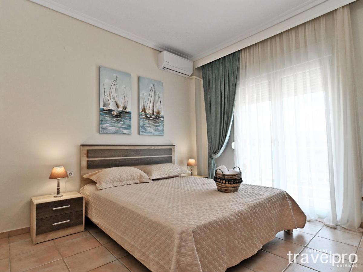 Marianthi Apartment By Rentalspro Services - Nea Moudania Halkidiki Exteriér fotografie