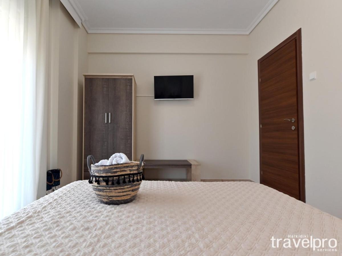 Marianthi Apartment By Rentalspro Services - Nea Moudania Halkidiki Exteriér fotografie