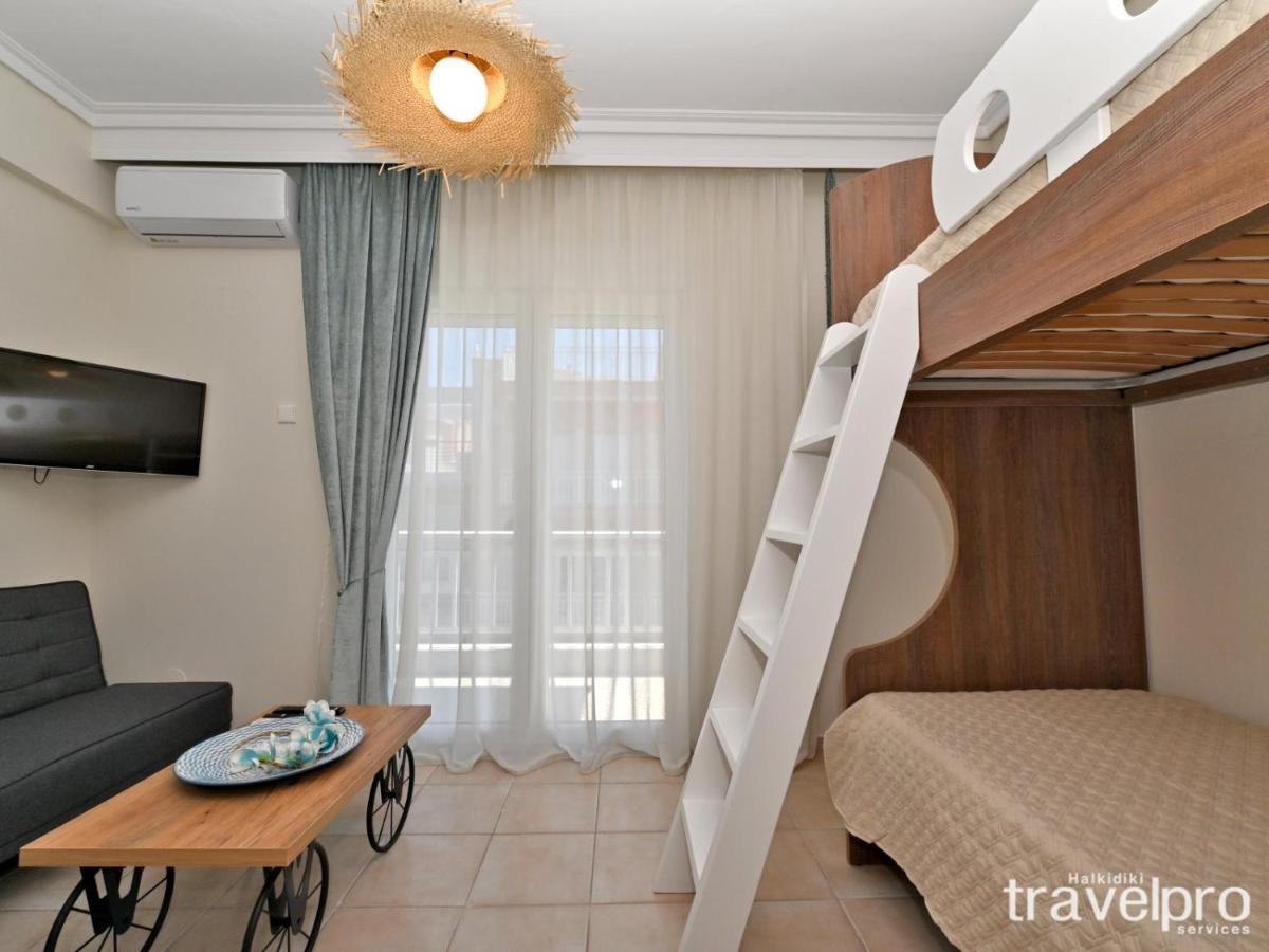 Marianthi Apartment By Rentalspro Services - Nea Moudania Halkidiki Exteriér fotografie