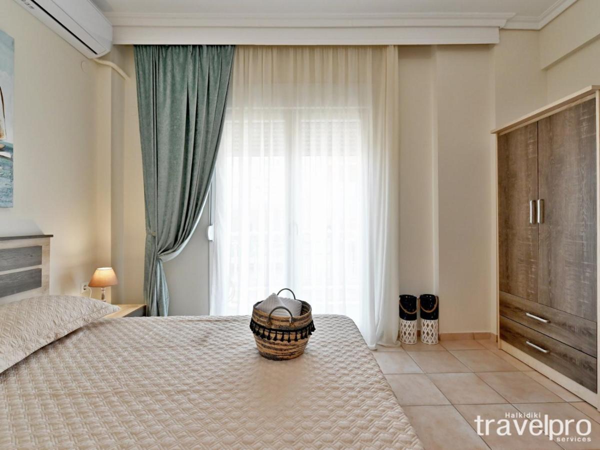 Marianthi Apartment By Rentalspro Services - Nea Moudania Halkidiki Exteriér fotografie